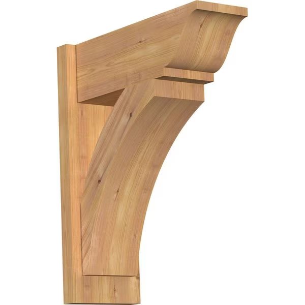 Thorton Smooth Traditional Outlooker, Western Red Cedar, 7 1/2